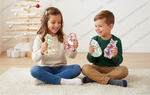 Coconut Oil Christmas Glitter Squishy Wholesale
