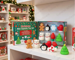 Christmas Mini Squishy 8-Piece Set Wholesale