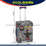 Cool Tools Real Action Play Set | 2-in-1 Trolley Suitcase Converts to Workbench