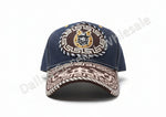 Cowboy Horseshoe Medallion Denim Baseball Caps Wholesale