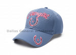 "Cowgirl" Embroidered Baseball Caps Wholesale