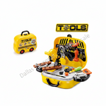 Bus-Shaped Carry Case Power Tool Workbench Toys Wholesale