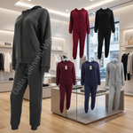 Fleece Lined Hoodie and Jogger Set Wholesale