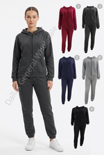 Fleece Lined Hoodie and Jogger Set Wholesale