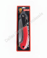 Pruning shears in packaging on a concrete surface