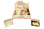 Box of Fried Dumpling Squishies with packaging and product display on a white background
