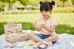 Fried Dumpling Squishies Kawaii Mini Food Squishy Set Tray Pack Wholesale