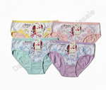 Girls' Graphic Print Cotton Underwear Briefs 5-Pack Wholesale