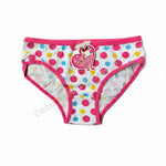 Girls' Polka Dot Print Cotton Underwear Crop Briefs Wholesale