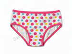 Girls' Polka Dot Print Cotton Underwear Crop Briefs Wholesale