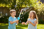 Light-Up Star Toy Bubble Swords Wholesale