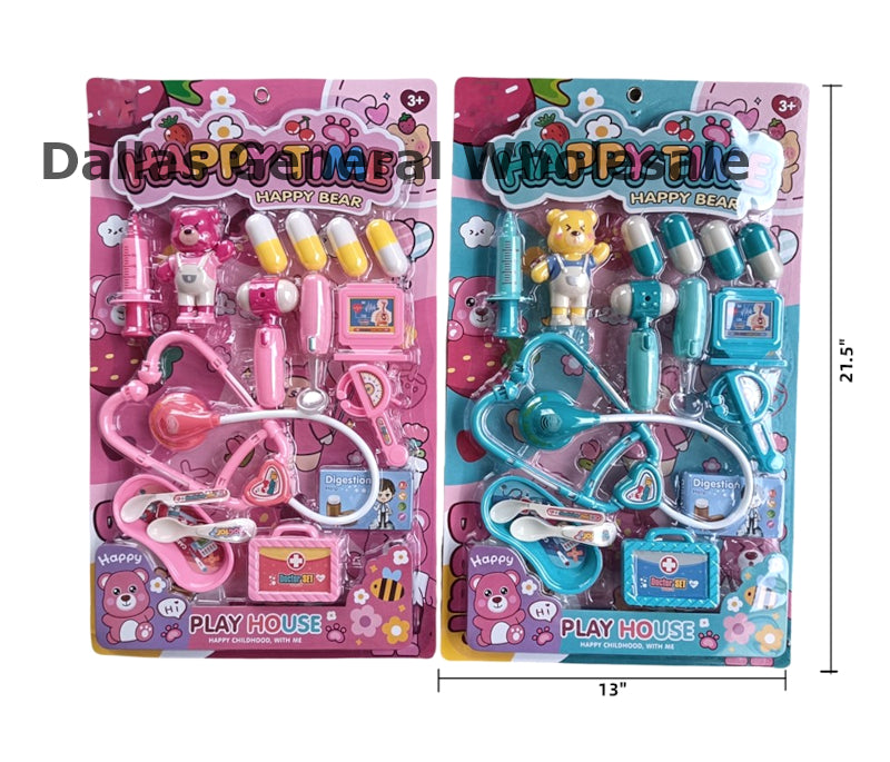 Wholesale Happy Time Bear Play House Doctor Medical Kit