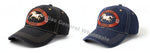 "Horse" Gold-Tone 3D Emblem Denim Baseball Caps Wholesale