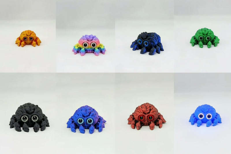 Glow in Dark 3D-Print Style Spider Fidget Toys Wholesale