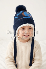 Kids Dinosaur Pom Pom Beanie Wholesale