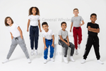 Kids Side Stripe Cargo Joggers Wholesale