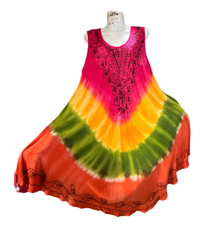 Cute Rayon Tie Dye Dresses Wholesale Cute Rayon Tie Dye Dresses Wholesale