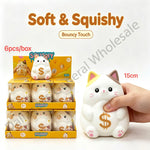 Lucky Dollar Cat Squishy Wholesale