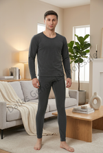 Men's 2-Piece Ultra Soft Fleece Thermal Set Wholesale