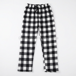 Men's Plush Plaid Pajama Pants Wholesale