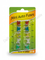 Mini Auto Blade Fuse Assorted Set 10-Piece | 10A 15A 20A 25A 30A | Wholesale
