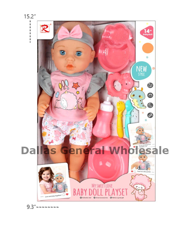Wholesale My Sweet Love Baby Doll Playset 14" Companion Doll