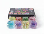 Nice Cube Swirl Crystal Glitter Fill Stress Ice Cubes Wholesale