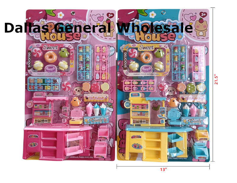 Wholesale Toy Play House Sweet Shop Playset Candy Store