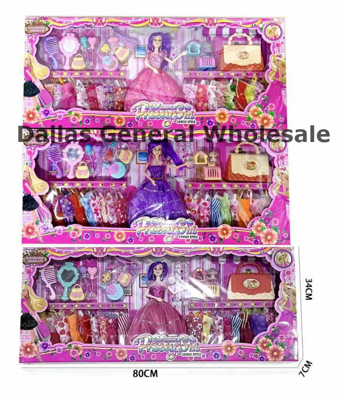 Toy Pretty Girl Lovely Style Fashion Doll Gift Set Wholesale