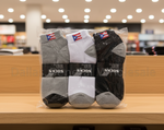 Puerto Rico Flag Crew Socks 3-Pair Pack Wholesale