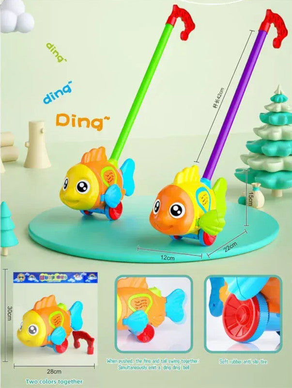Push Fish Loop Push Fish Hand-Pushing Toy Bulk | Wholesale Interactive Push Toys