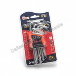 Packaged set of hex keys with CR-V branding on a white background