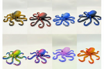 11" 3D Printed Octopus Figurine Toys Wholesale