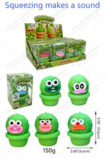 Crunchy Silly Face Cactus Squishy Toy Wholesale
