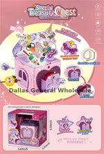 Special Treasure Chest Girls' Surprise Toys Wholesale | Key & Lock Mystery Unboxing