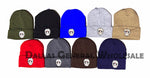 Sugar Skull Embroidered Sherpa-Lined Winter Beanies - Fur Insulated Cuff Hats