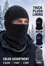 Thick Plush Lined Knit Balaclava Masks Wholesale
