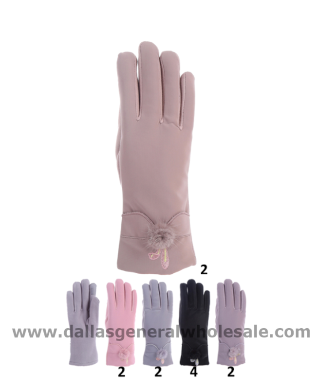 Ladies Winter Fashion Gloves Wholesale