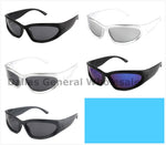 Men Casual Wraparound Sunglasses Wholesale