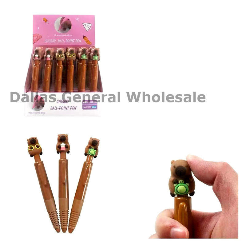 Cute Capybara Ball Point Pens Wholesale