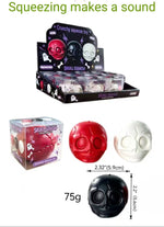 Wholesale Crunchy Skull Squish Toys