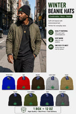 Marijuana Winter Beanie Hat Wholesale