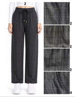 Women's Plaid Wide Leg Pants Wholesale