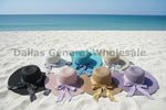 Women's Wide Brim Floppy Straw Sun Hats Wholesale