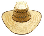 Vented Wide Brim Straw Hat - Dallas General Wholesale