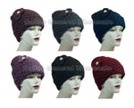 Ladies Flower Knitted Beanies Hats Wholesale - Dallas General Wholesale