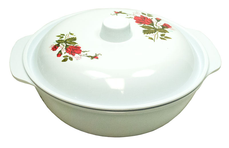 10" Salad Bowl with Cover - Dallas General Wholesale