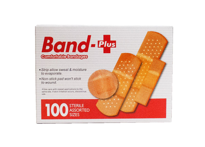 100 PC Assorted Size Bandages Wholesale - Dallas General Wholesale