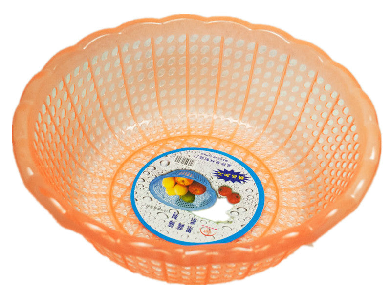 Round Plastic Rinse Basket - Dallas General Wholesale