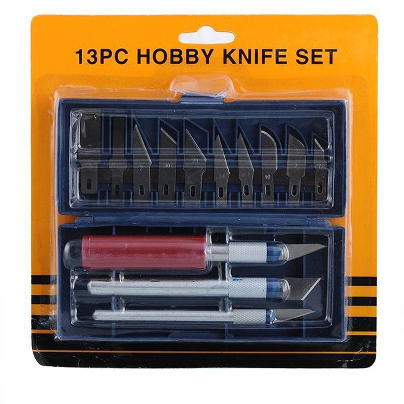 General Tools 95618 Hobby Knife Set: Hobby Knives & Blades (038728022011-1)